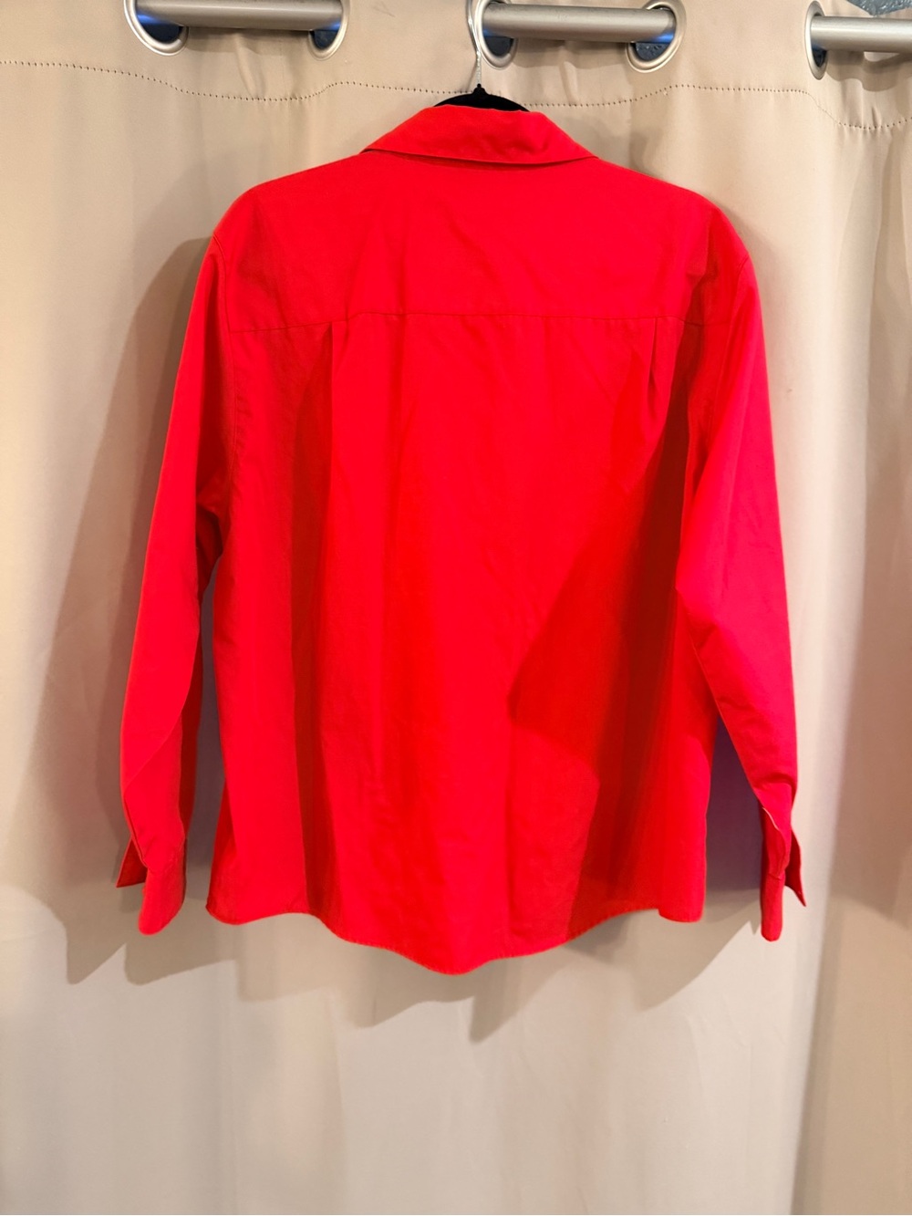 Foxcroft Red Button-Down Dress Shirt - Picture 2 of 5